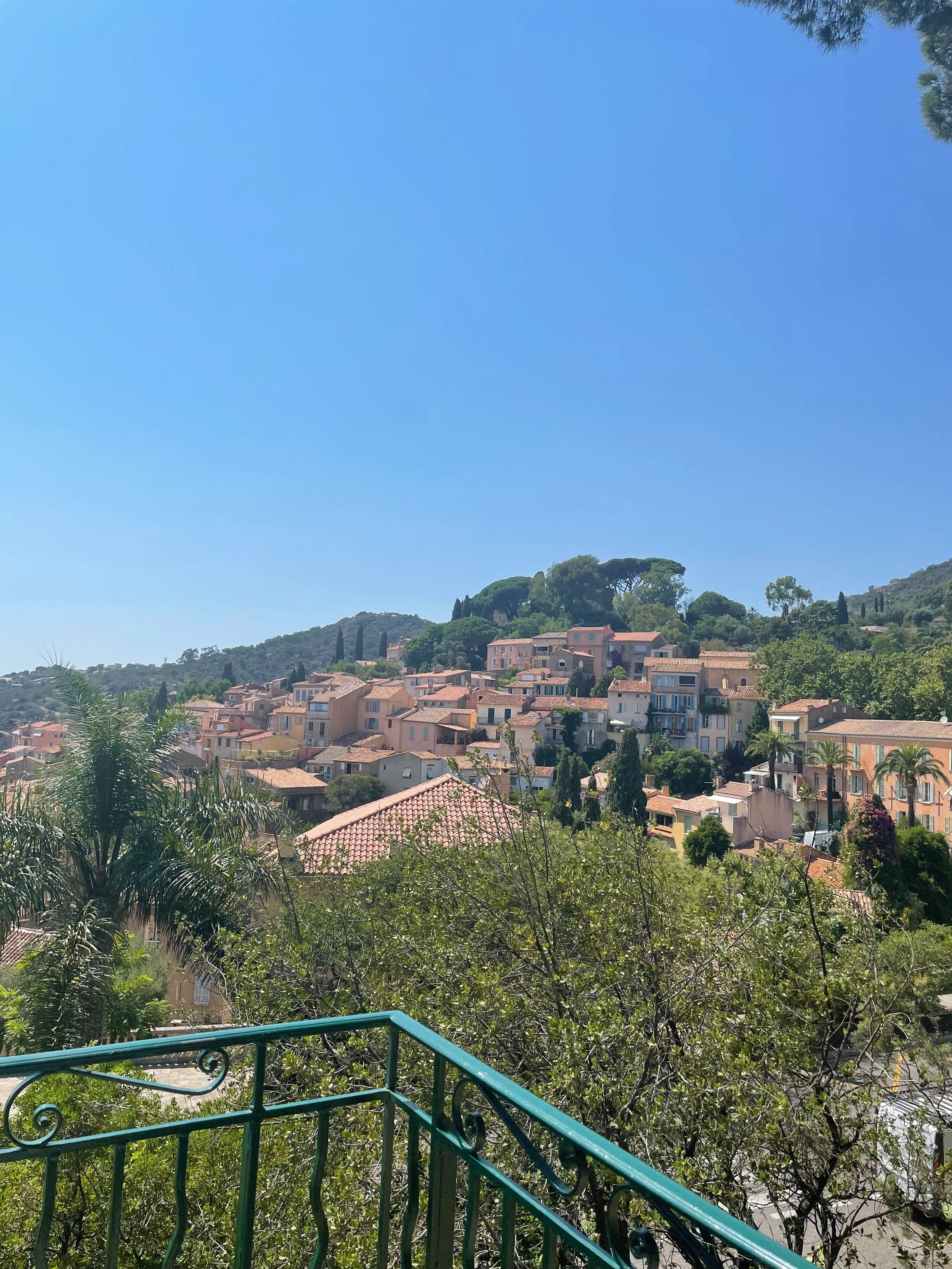 Vue Bormes-les-mimosas