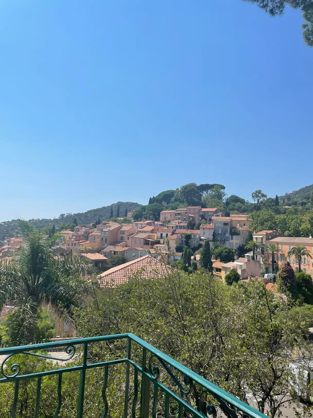 View over Bormes-les-Mimosas