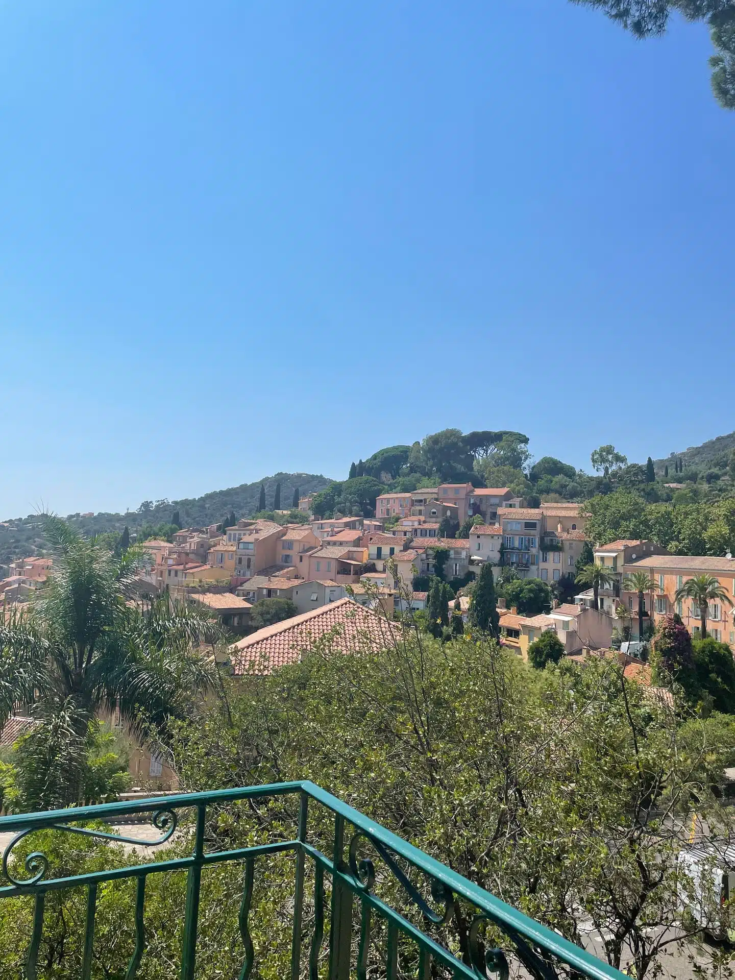 View over Bormes-les-Mimosas