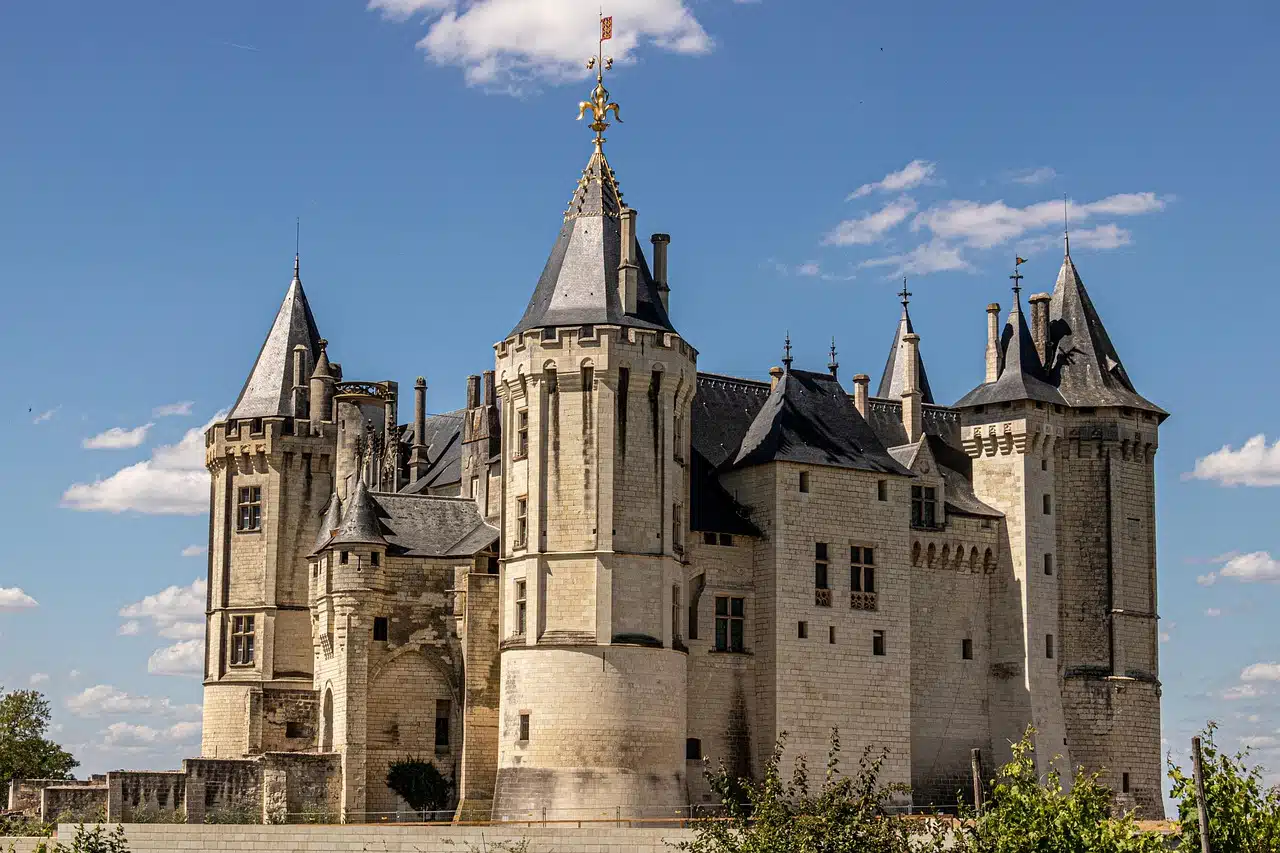 Panoramic view of the Château de Saumur