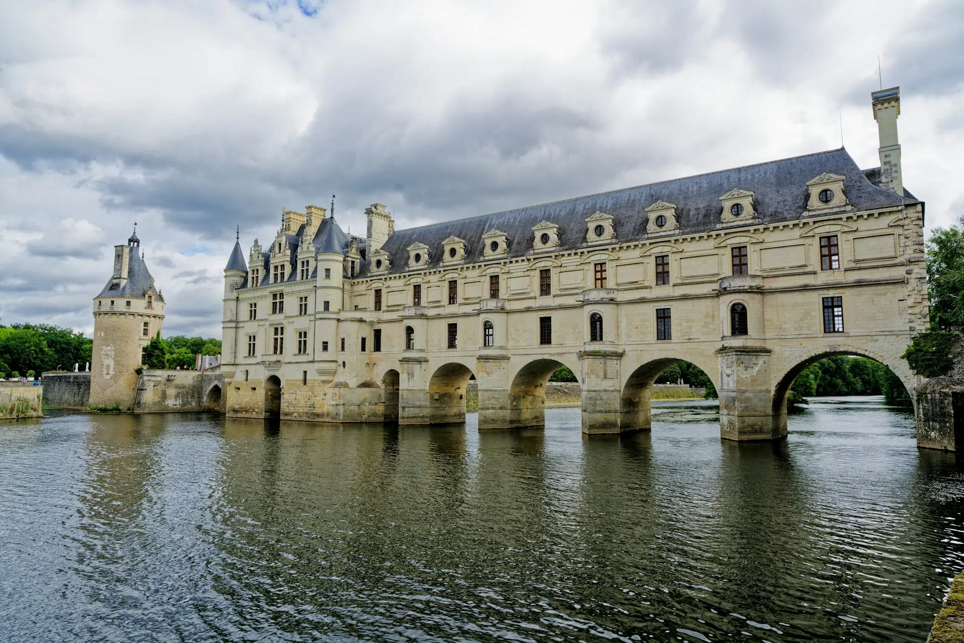Le château de Chenonceau sur le Cher