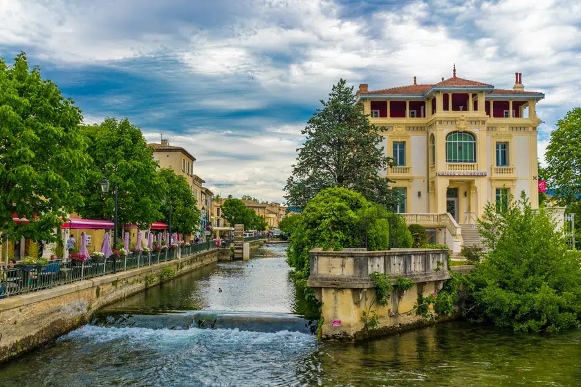Canals in L’Isle-sur-la-Sorgue