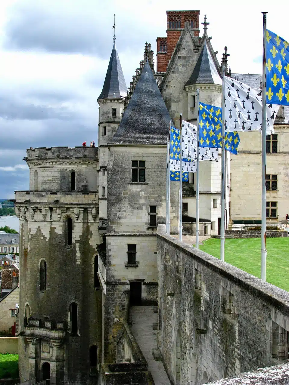 Tower of the Château d’Amboise, close-up